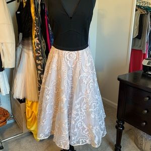 Black and Blush Dress